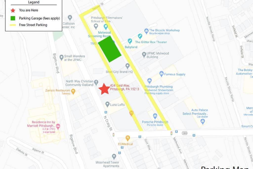 3E-*New* Apt 10 Min To Children'S Hospital, Slps 4 Pittsburgh Bagian luar foto